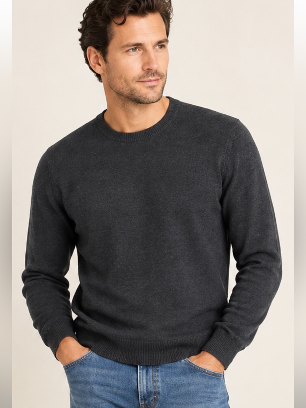 Banana Republic Merino Wool Crewneck Sweater - Size Medium